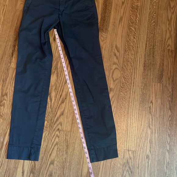 Briglia 1949 Men Slim Fit Navy Chino Pants Made In Italy 32x 30 - Picture 2 of 11